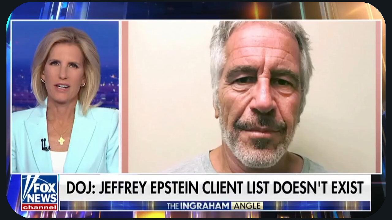Jeffrey Epstein? Nothing to to see here folks. Time to move on. - July 9, 2025