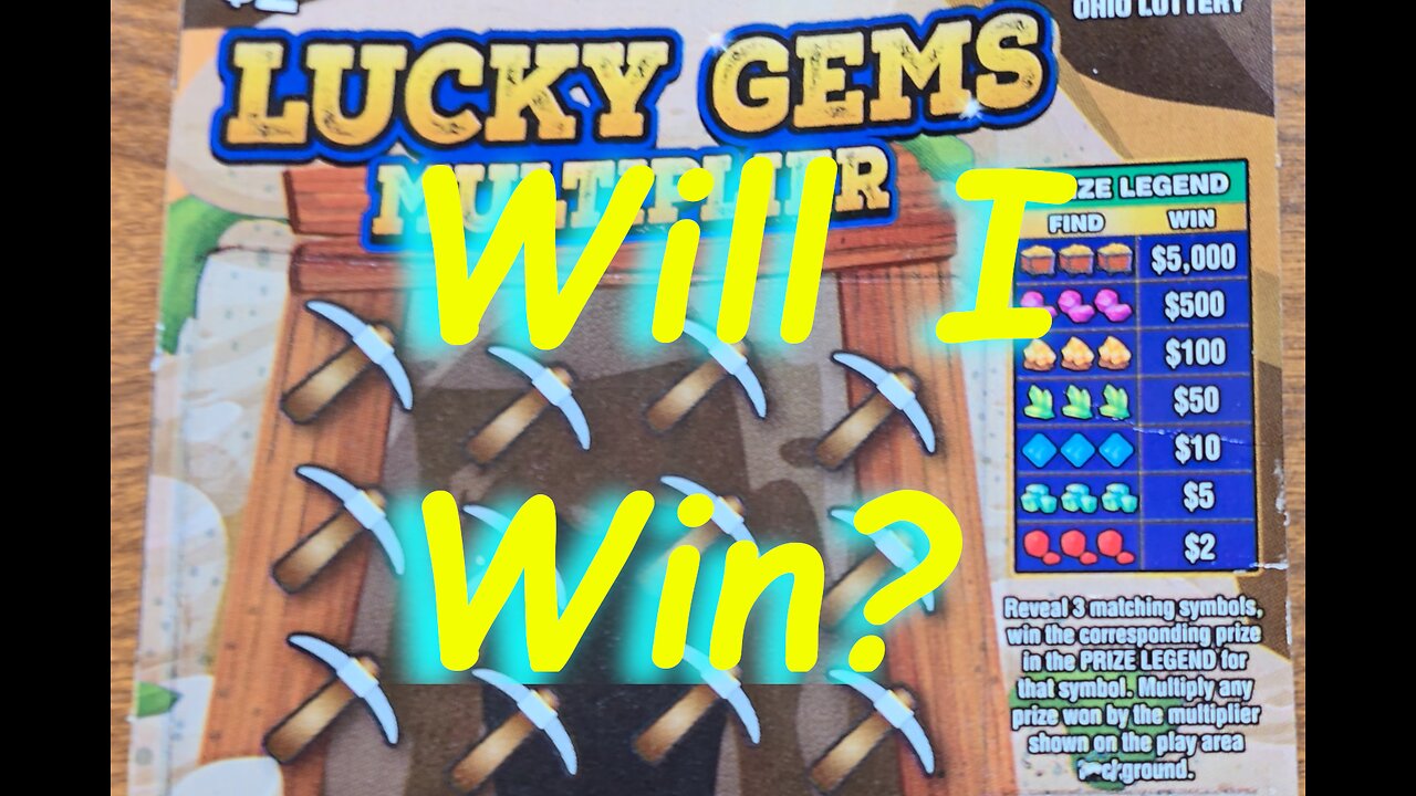 Scratching $2 Lottery Ticket: Will I Win Big?
