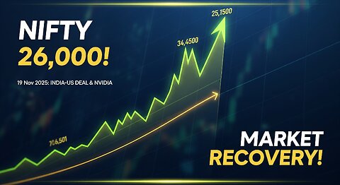 Nifty 26,000 पार! 🐂 IT शेयर क्यों भागे? मार्किट में अचानक रिकवरी का सच! | EPK Capital