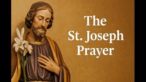 Prayer to St. Joseph | Guardian of the Holy Family