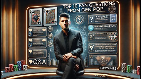 🎥 Baccarat Card Counter Q&A | Top 10 Fan Questions from Gen Pop – ProCount2