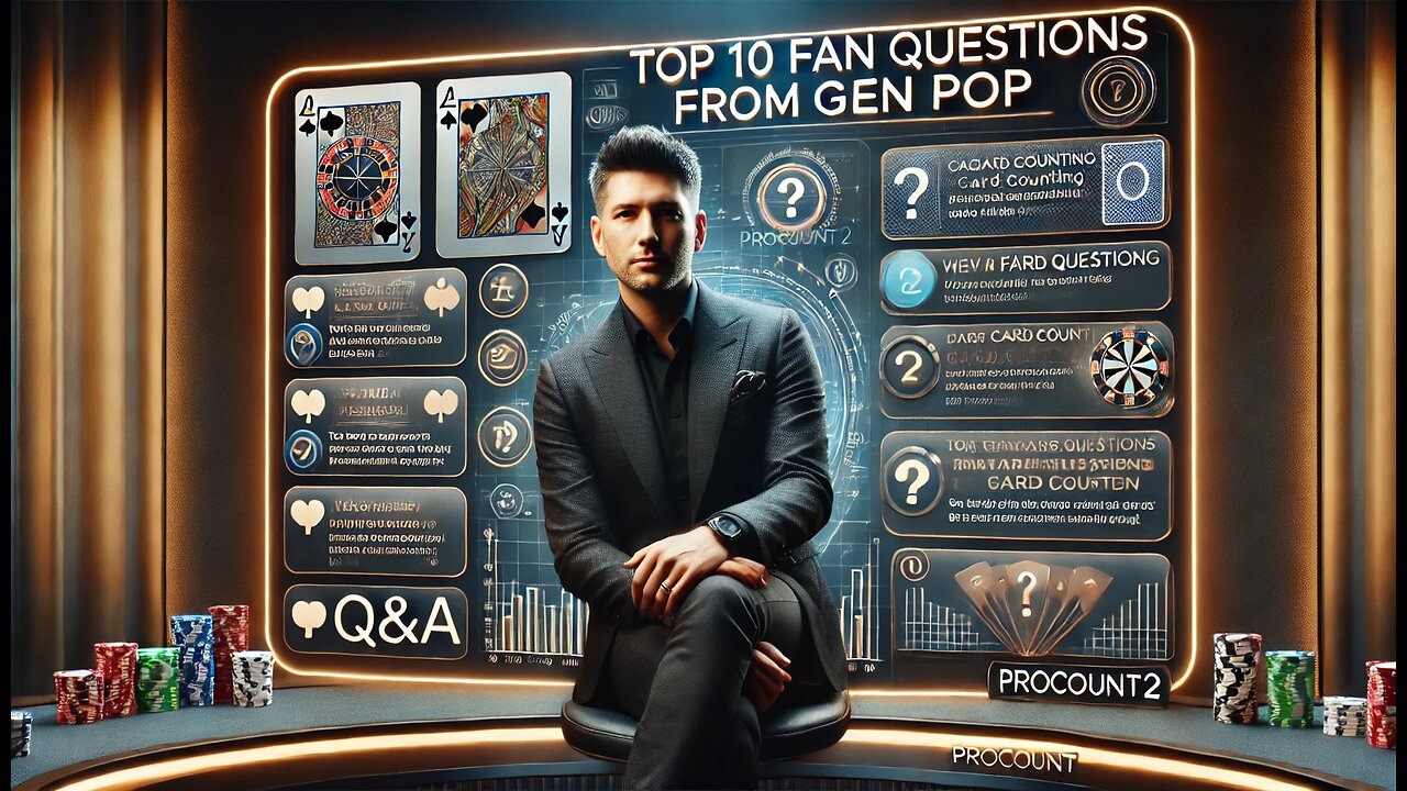 🎥 Baccarat Card Counter Q&A | Top 10 Fan Questions from Gen Pop – ProCount2