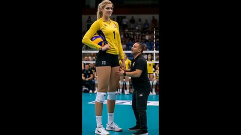 giant sexy AI girl 5. #ai #aivideo #beautiful #girl #sports #women #female