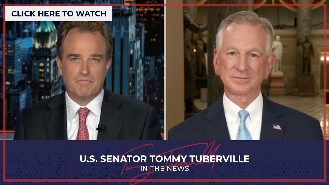 Senator Tuberville Discusses Student Visa Integrity Act on Jesse Watters Primetime