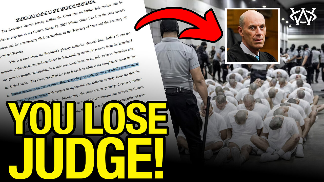 Trump Invokes STATE SECRETS and REJECTS Judge!