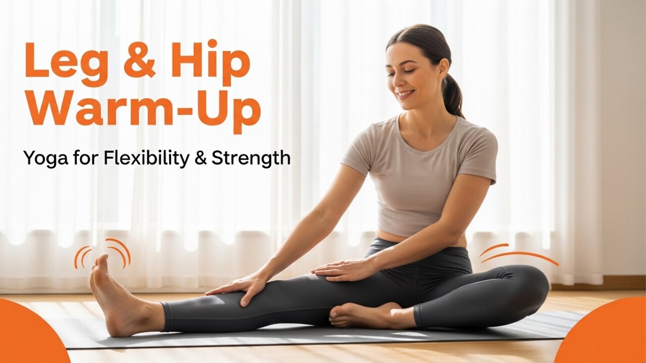 Seated Leg & Hip Warm-Up Yoga for Flexibility & Strength