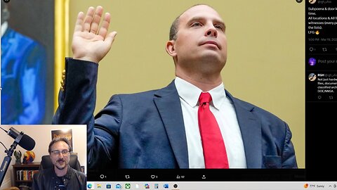 Breaking News! UFO Whistleblower David Grusch to Join Congress as Staffer!