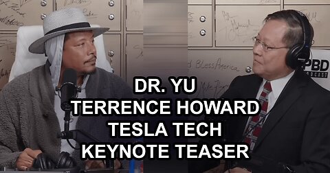 Dr. Yu, Terrence Howard Tesla Tech Keynote Teaser