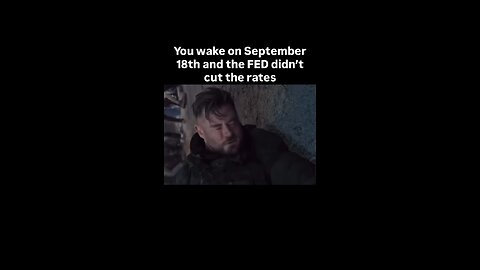 The market has already priced in the cut, if we dont get it, its gonna be ugly