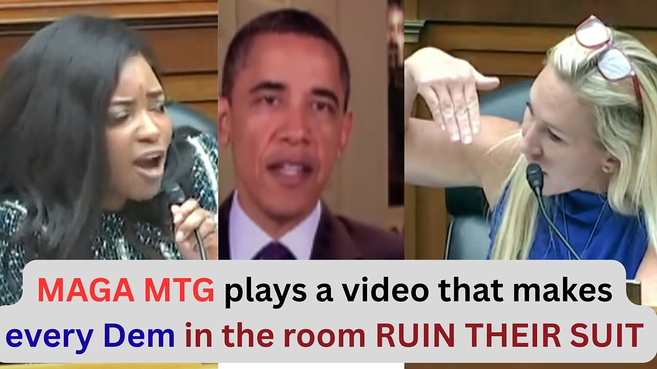 MAGA MTG Drops a Bombshell Video That Leaves Every Democrat in Congress SHATTERED