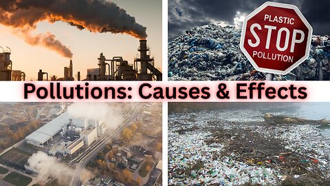 Pollutions Causes & Effects