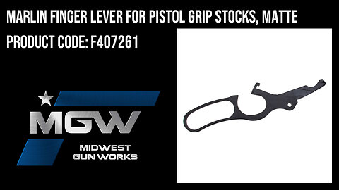 Marlin Finger Lever for Pistol Grip Stocks, Matte - F407261