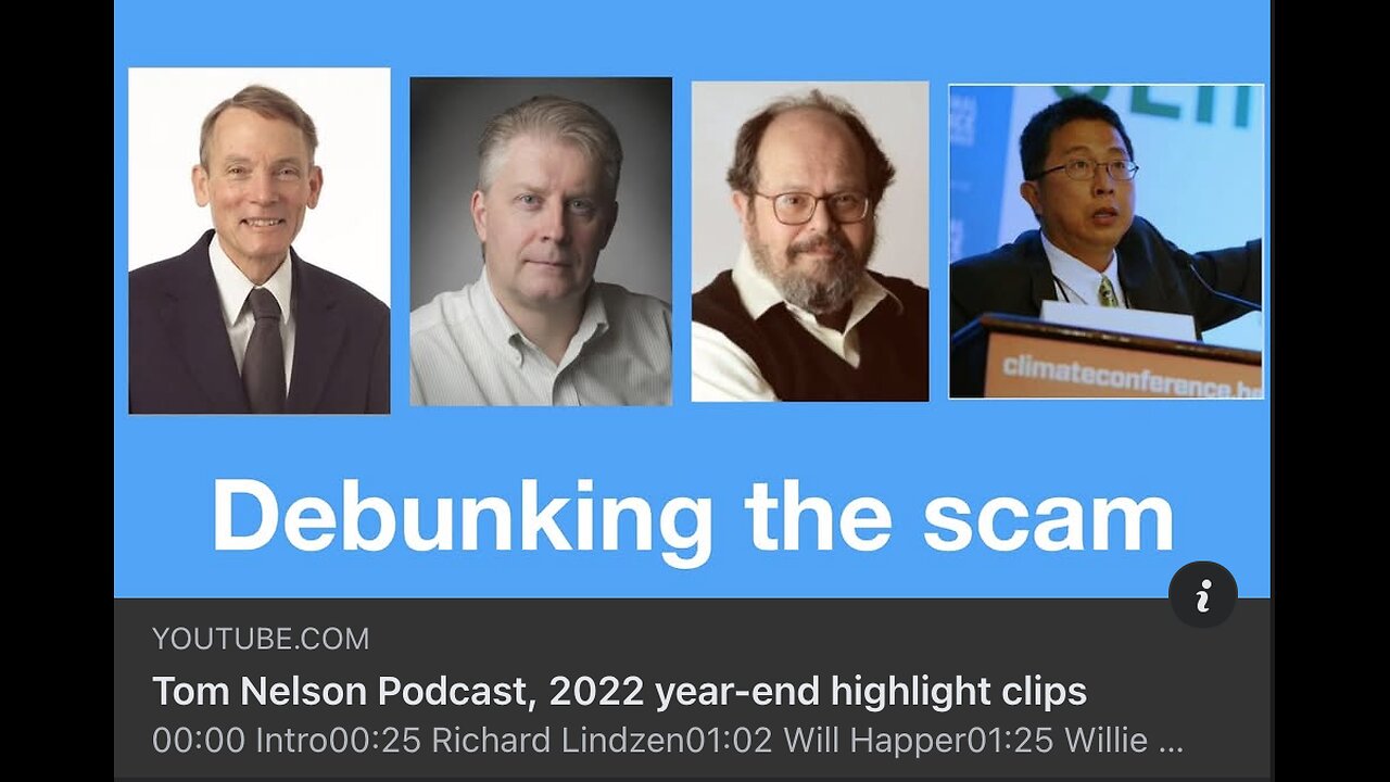 MAN-MADE CLIMATE CHANGE - DEBUNKED BY REAL SCIENTISTS