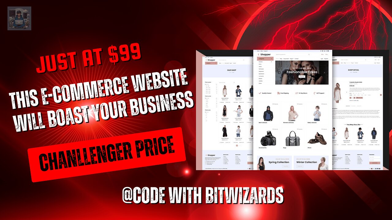 Build a PROFESSIONAL E-Commerce Website for $99 (SEO-Optimized + No Coding!) 💻 2025 Tutorial