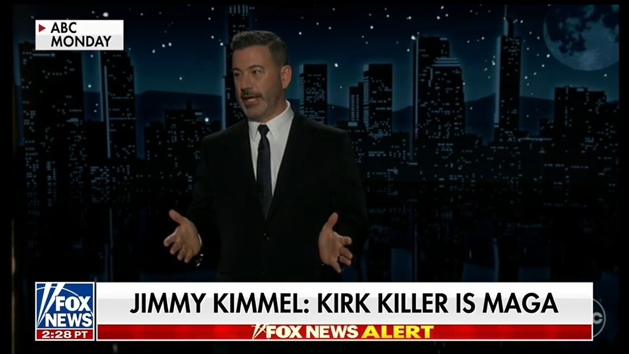 Jimmy Kimmel Blames MAGA For Murder Of Charlie Kirk