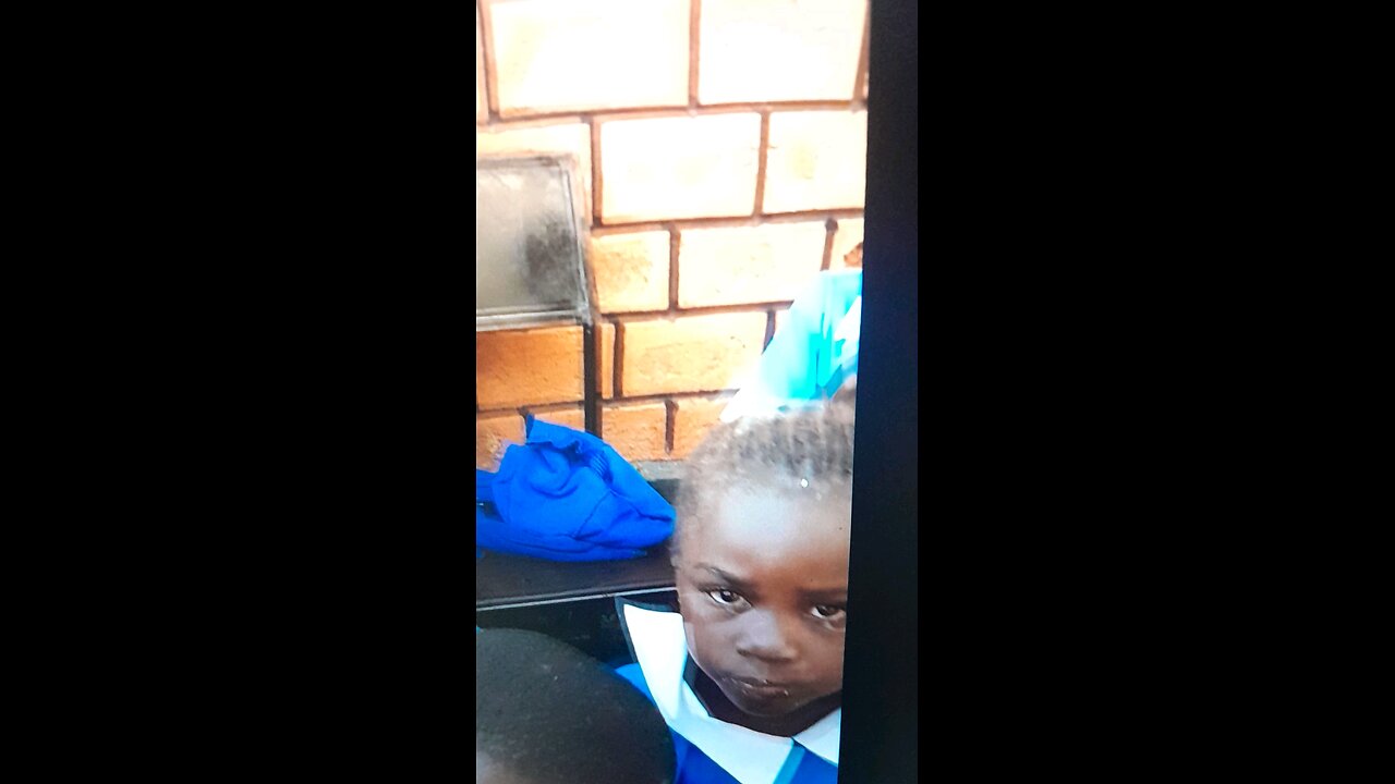 Giving food to the needy children in Kenya.