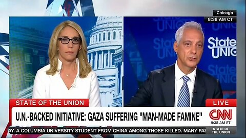 Rahm Emanuel Claims Netanyahu Doesn't Have A Plan In Gaza
			
