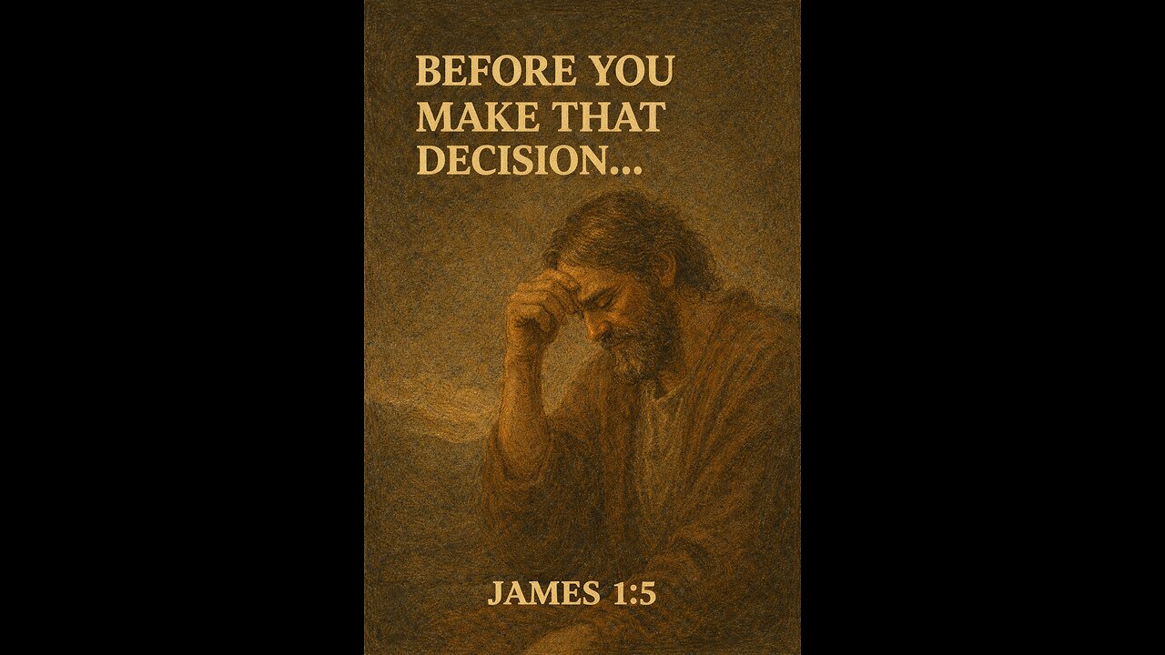 “Before You Make That Decision…”