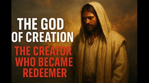 The God of Creation: From Beginning to Redemption
