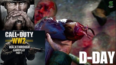 CALL OF DUTY WW2 Walkthrough Gameplay Chapter 1 - Normandy - Campaign Mission 1 (COD World War 2)