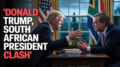 Trump makes the South African president watch videos promoting false claims of 'white genocide'