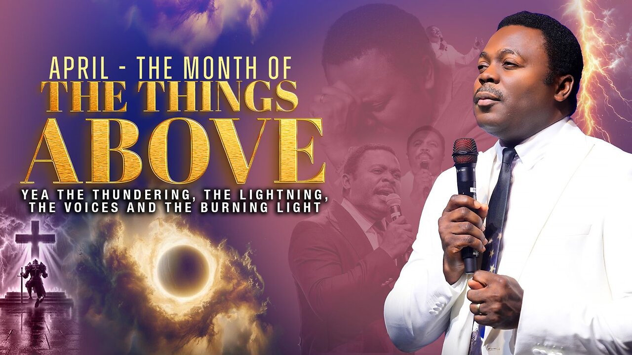 Thunder the tongues of the spirit as you behold the things above! Tune in NOW to 45IT with Pst. John