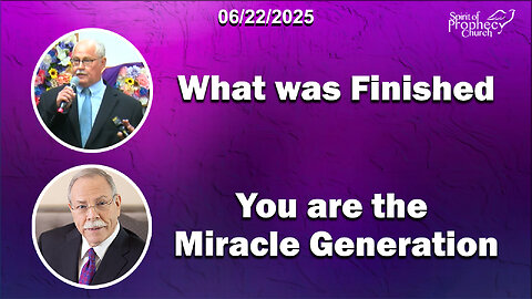 Spirit of Prophecy Sunday Service 06/22/2025