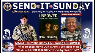 A MAGA Triumph⚡️DOJ’s J6 Reckoning, Cindy Lou Young UNBOWED, RFK Jr MAHA. Will Gold, Silver SOAR?!