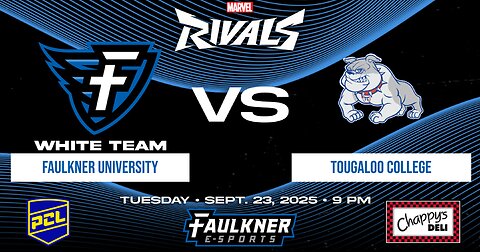 Marvel Rivals- Faulkner White vs. Tougaloo (9/23/2025)