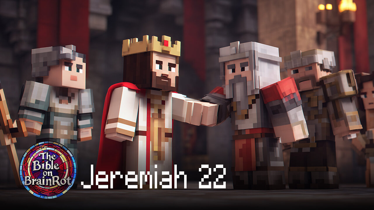 Jeremiah 22 – Warnings to Judah’s Kings | The Bible on BrainRot