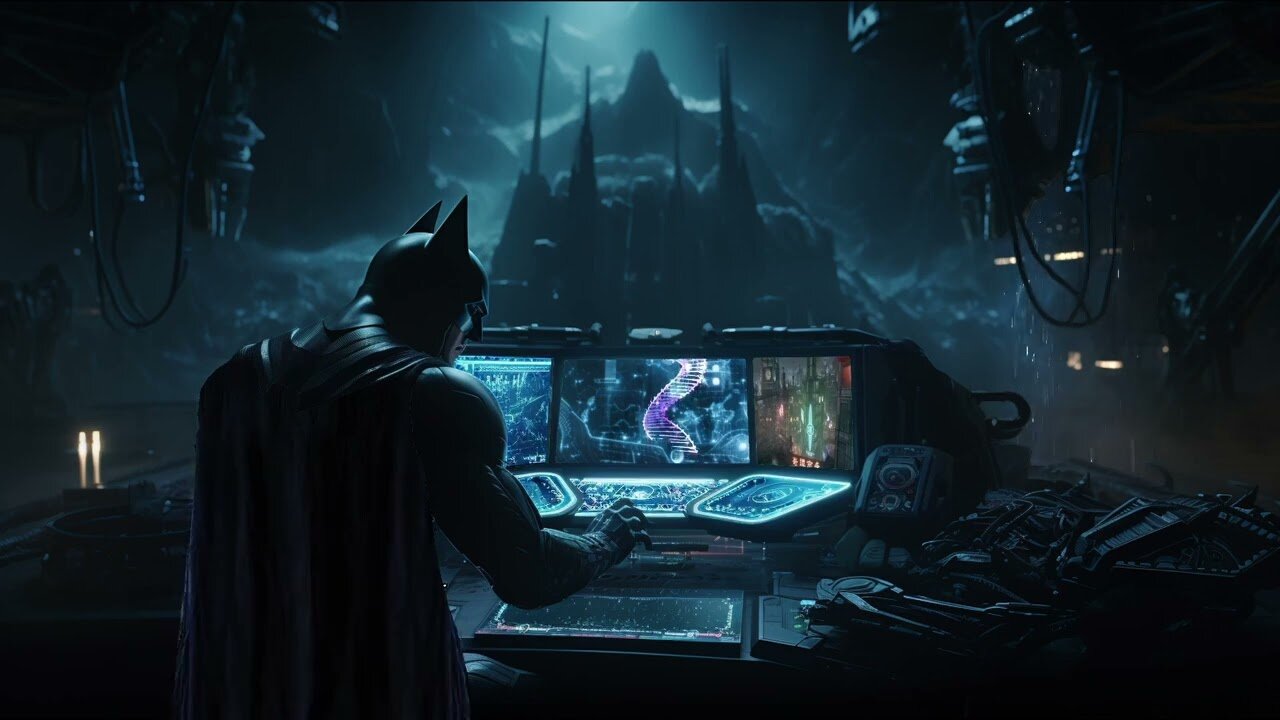 Fall Asleep In The Batcave While Batman Works