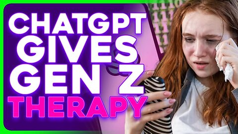 Gen Z Uses ChatGPT Like a Therapist