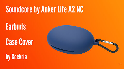 Anker soundcore life A2 NC Earbuds Case Cover | Geekria