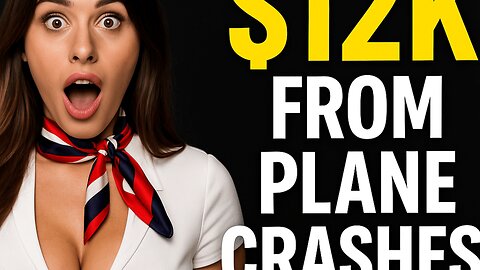 I Made $12K Betting Airlines Would Crash — They Did. ✈️🔥