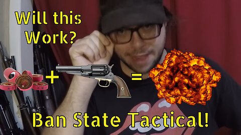 Testing The Blind Sniper's Home-Made Percussion Caps! (Ban State Tactical)