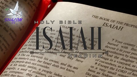 Complete Reading Of Book of 'ISAIAH' (NIV) | HOLY BIBLE