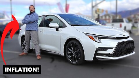 Toyota INFLATION is CRAZY! //2026 Toyota Corolla XSE//