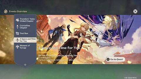 A Space and Time for You - Genshin Impact - Version 5.7 - Archon Quest - EN