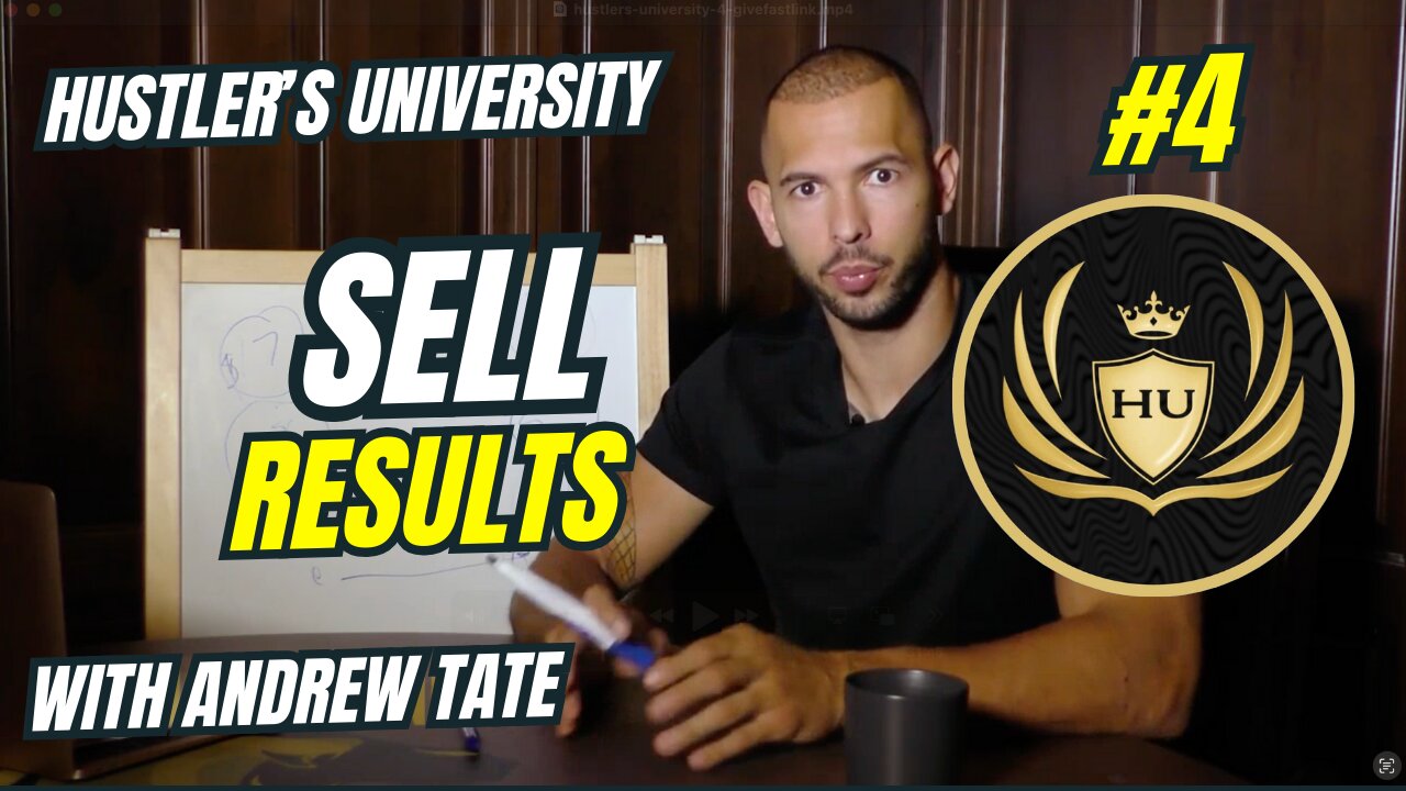 Tate's HU #4 - Sell Results