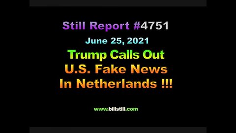 Trump Calls out U.S. Fake News in Netherlands, 4751