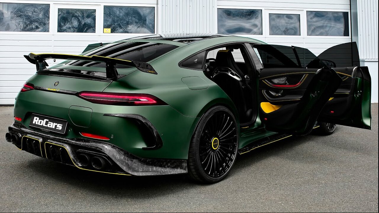 Mercedes-AMG GT 63 S E - New High Performance GT by Mansory!