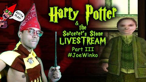 Harry Potter Sorcerer's Stone PC Part 3 - Gaming Livestream (Jul 8th 2020) - Joe Winko