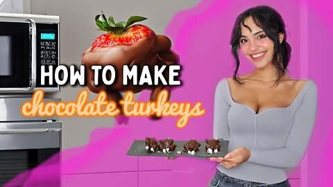 How to Make Chocolate Turkeys