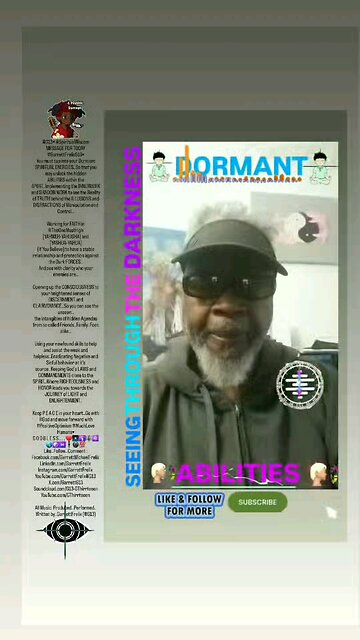 ▪︎DORMANT ABILITIES/SEEING THROUGH THE DARKNESS▪︎