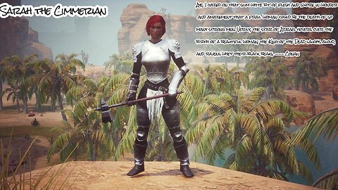 Conan Exiles: Sarah the Cimmerian - Building and Chillin Sunday