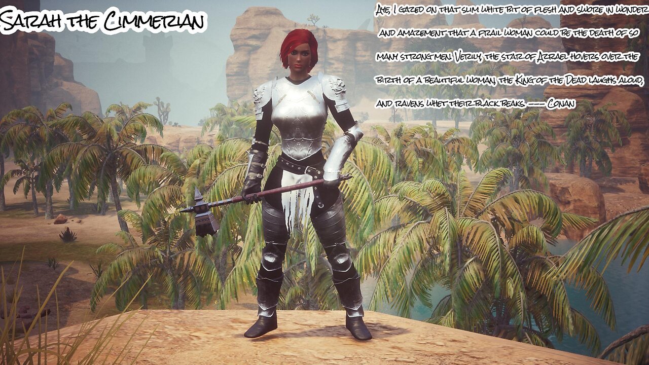 Conan Exiles: Sarah the Cimmerian - Building and Chillin Sunday