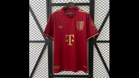 👉🏻⚽️2025-26 Bayern 125th Anniversary Adult Kit