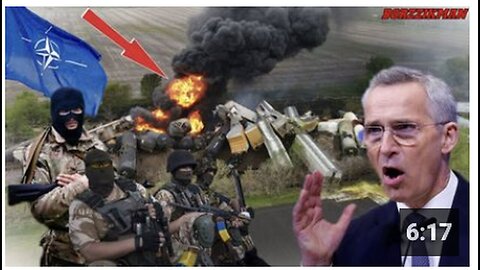 "Ukrainian Partisans Derail NATO Military Train Near KYIV, Stoltenberg Alarmed"
