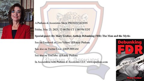 Special guest: Dr. Mary Grabar, Author, Debunking FDR: The Man and the Myths