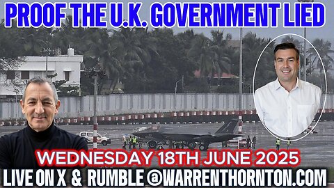 PROOF THE UK GOVERNMENT LIED WITH WARREN THORNTON